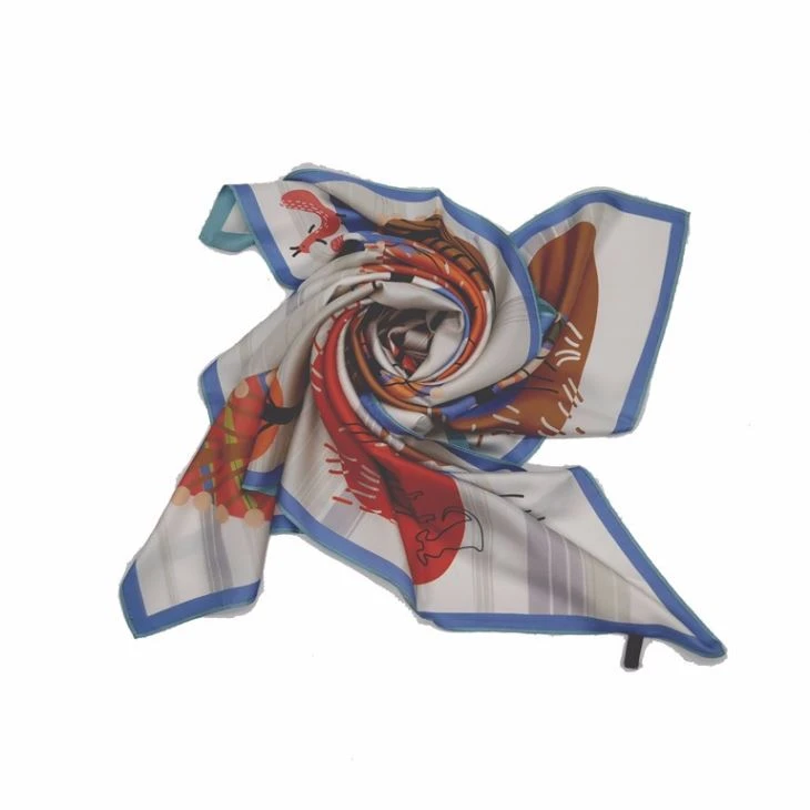 Double Side Silk Twill Scarf Double Side Silk Twill Scarf