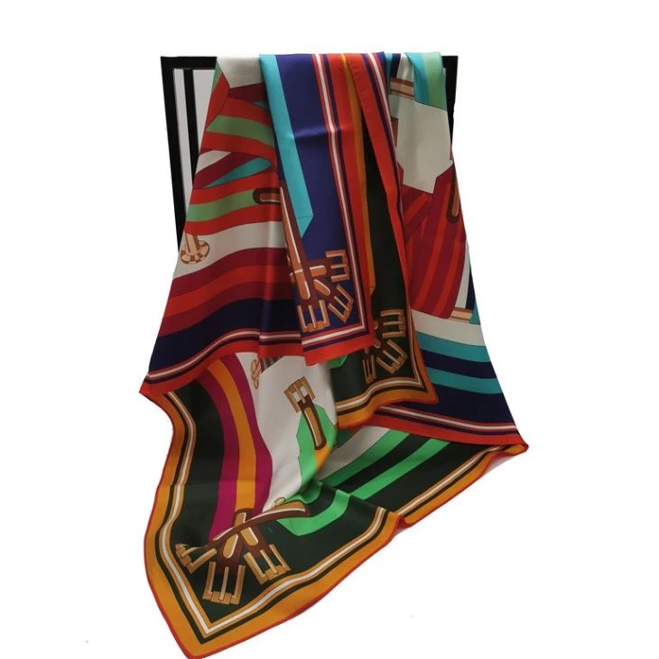 Double-sided Ladies Silk Scarf